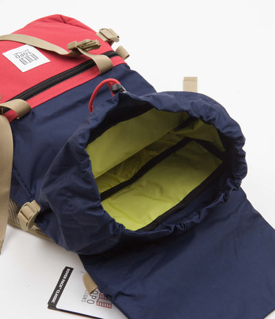 Topo Designs Classic Rover Pack - Navy / Red