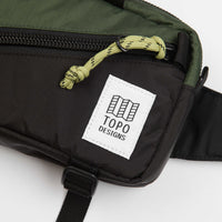 Topo Designs Mini Quick Pack - Black / Olive thumbnail