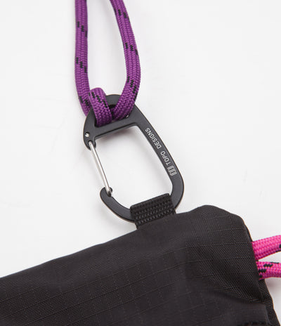 Topo Designs Mountain Accessory Shoulder Bag - Black / Grape