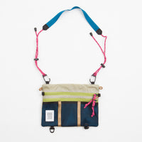 Topo Designs Mountain Accessory Shoulder Bag - Bone White / Blue thumbnail