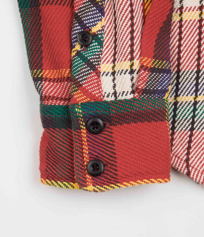 Topo Designs Mountain Heavyweight Shirt - Red / Yellow Plaid