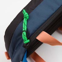 Topo Designs Mountain Hip Pack in Olive and Pond Blue thumbnail