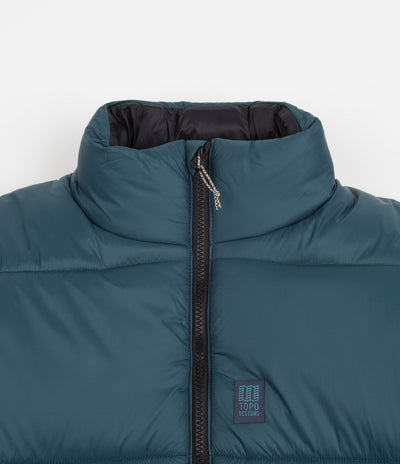 Topo Designs Mountain Puffer Jacket - Pond Blue