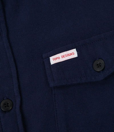 Topo Designs Mountain Shirt - Navy