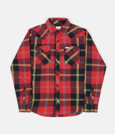 Topo Designs Mountain Shirt - Red / Navy Plaid