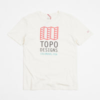 Topo Designs Original Logo T-Shirt - Natural thumbnail