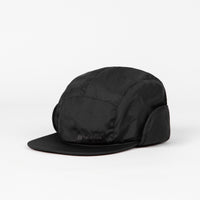 Topo Designs Puffer Cap - Black / Black thumbnail