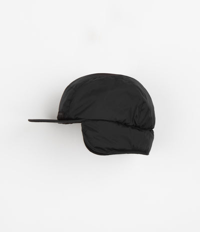 Topo Designs Puffer Cap - Black / Black