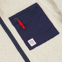 Topo Designs Sherpa Jacket - Natural / Navy thumbnail