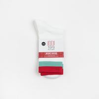 Topo Designs Sport Socks - White thumbnail