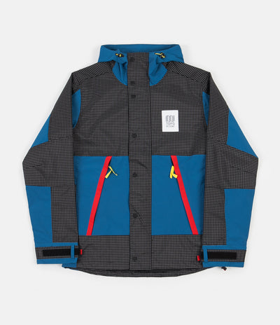 Topo Designs Subalpine Jacket - Blue / White Ripstop