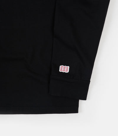Topo Designs Sun Long Sleeve T-Shirt - Black