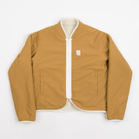 Topo Designs Womens Sherpa Jacket - Natural / Khaki thumbnail