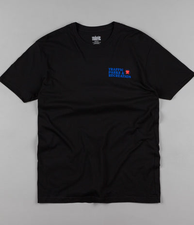 Traffic Skateboards Parks & Rec T-Shirt - Black