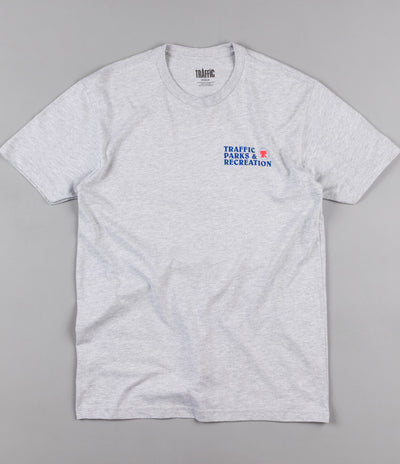 Traffic Skateboards Parks & Rec T-Shirt - Grey