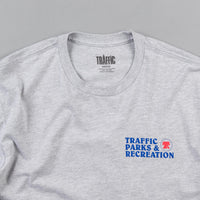 Traffic Skateboards Parks & Rec T-Shirt - Grey thumbnail