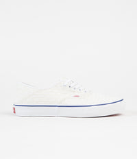 Vans  Authentic Wide True White/True White Classics Shoe