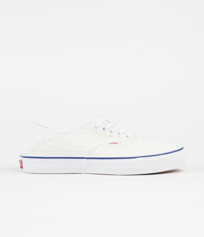 Vans Authentic SF Shoes - (Yucca) Classic White / True White