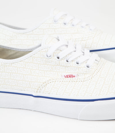 Vans Authentic SF Shoes - (Yucca) Classic White / True White