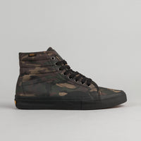 Vans AV Classic High Shoes - (Camo) Black thumbnail