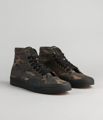 Vans AV Classic High Shoes - (Camo) Black