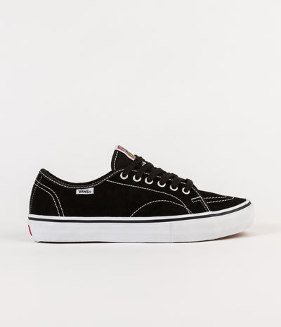 Vans AV Classic Pro Shoes - Black / White | Flatspot