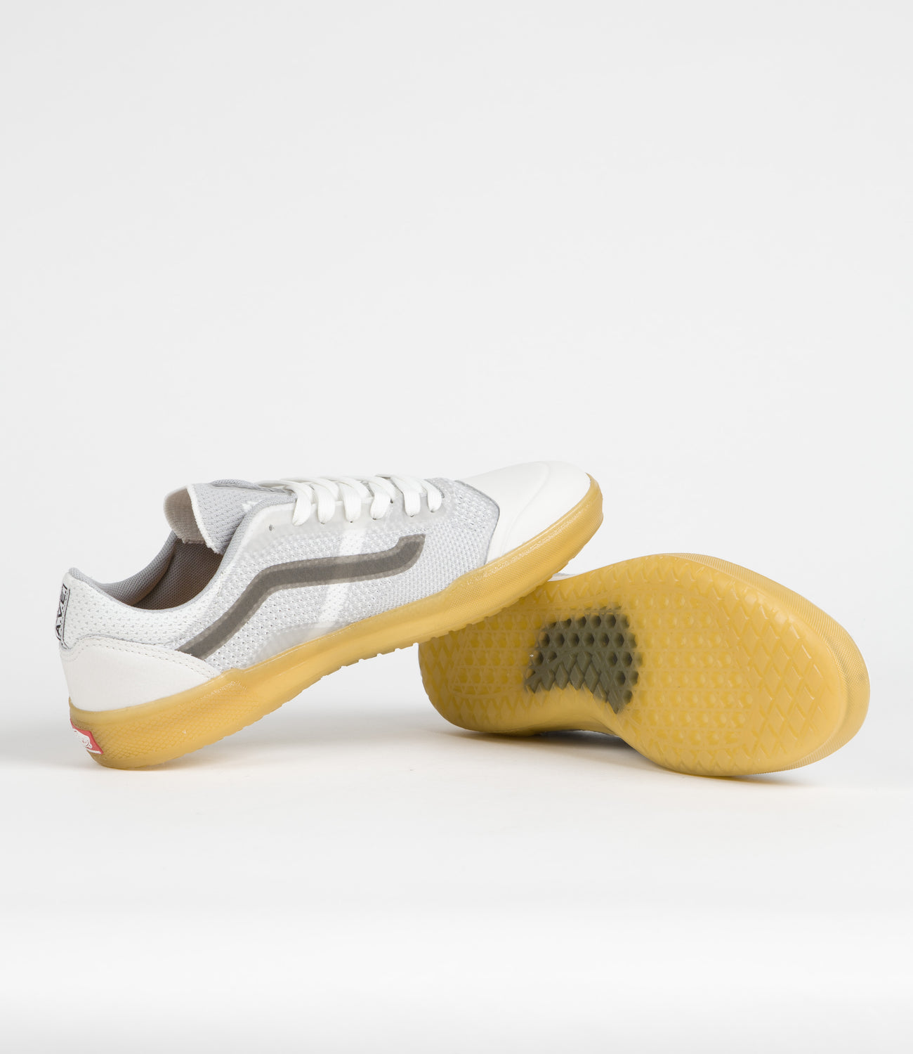 Vans AVE Knit Shoes White / Gum Flatspot