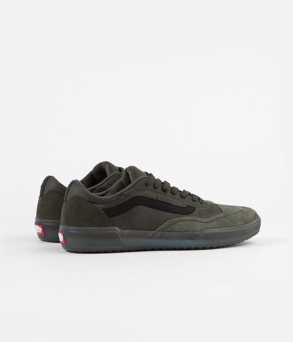 Vans AVE Pro Shoes Rainy Day Forest Night Black Flatspot