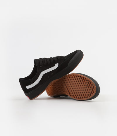 Vans Berle Pro Shoes - Black / Black / White