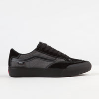 Vans Berle Pro Shoes - (Croc) Black / Pewter thumbnail