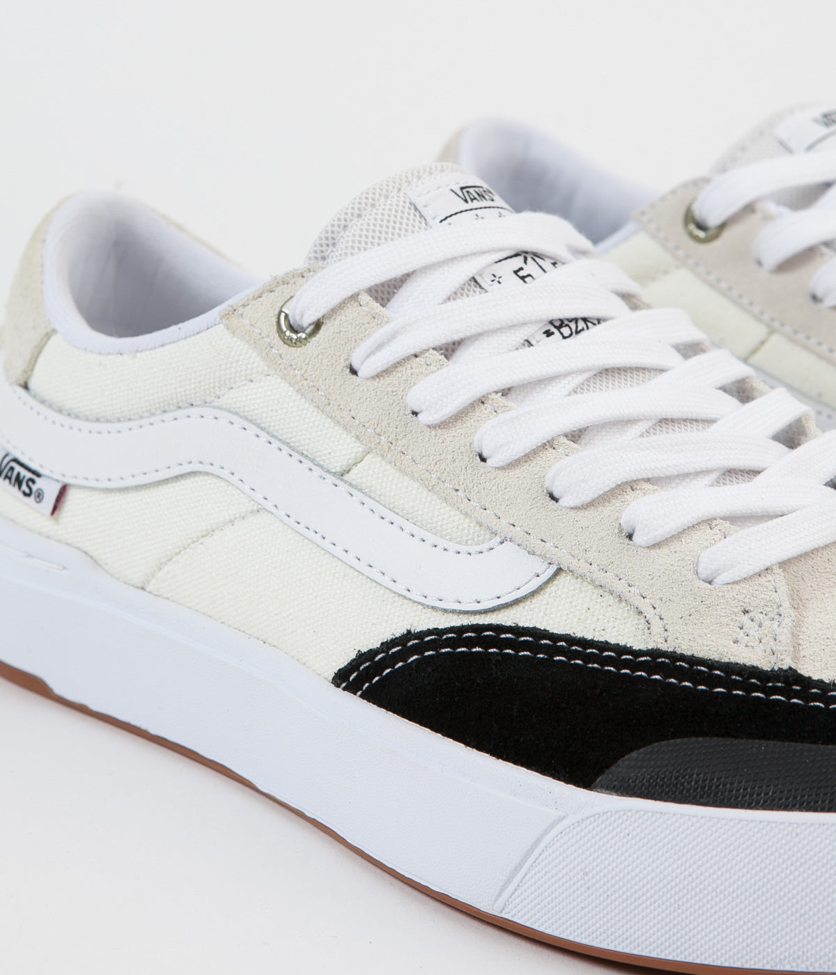 Vans old skool pro marshmallow black discount