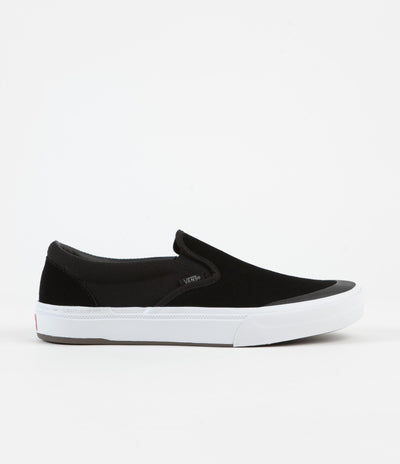 Vans BMX Slip-On Shoes - Black / Gray / White