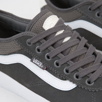 Vans Chima Pro 2 Shoes Pewter True White Flatspot