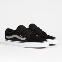 Vans Chukka Low Sidestripe Shoes - Black / Grey / White thumbnail