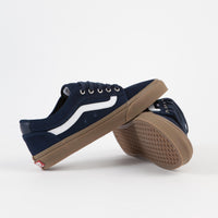 Vans Chukka Low Sidestripe Shoes - Navy / Gum thumbnail