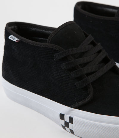 Vans Chukka Pro Shoes - (Danny Wainwright) Black / True White
