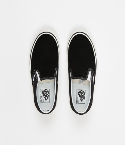 Vans Classic Slip On 98 DX Anaheim Factory Suede Shoes - OG Black