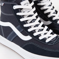 Vans Crockett High Pro Shoes - Ink / White thumbnail