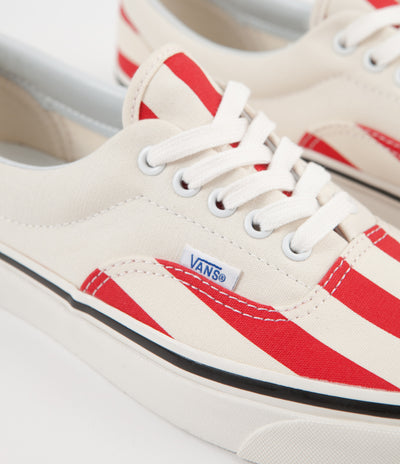 Vans Era 95 DX Anaheim Factory Shoes - OG White / OG Red / Big Stripes