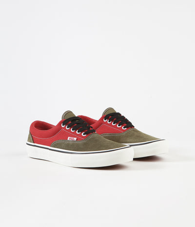 Vans Era Pro Shoes - (Lotties) Red / Military