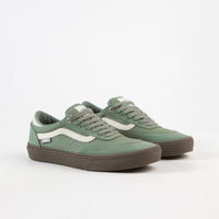 Vans Gilbert Crockett 2 Pro Shoes - (Dark Gum) Hedge Green thumbnail