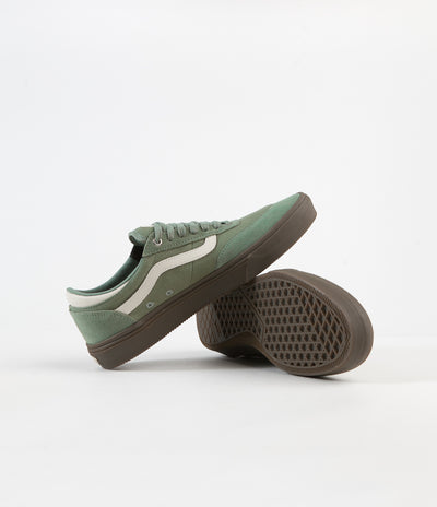 Vans Gilbert Crockett 2 Pro Shoes - (Dark Gum) Hedge Green