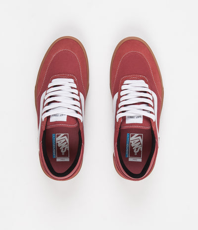 Vans Gilbert Crockett 2 Pro Shoes - (Gum) Mineral Red / True White