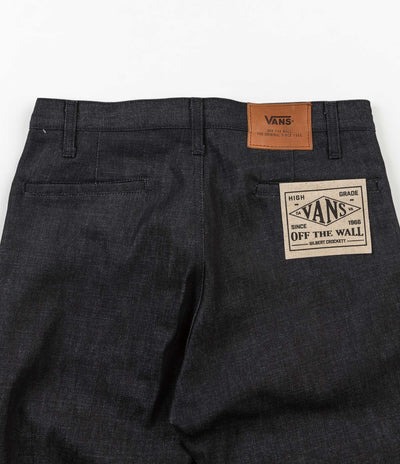 Vans Gilbert Crockett Denim Chino Trousers - Raw Oakhurst