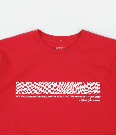 Vans Grosso Skate T-Shirt - Red