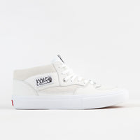 Vans Half Cab Pro Shoes - (Leather) White thumbnail