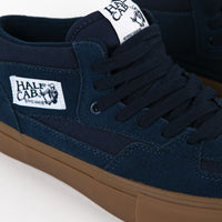 Vans Half Cab Pro Shoes - Navy / Gum thumbnail