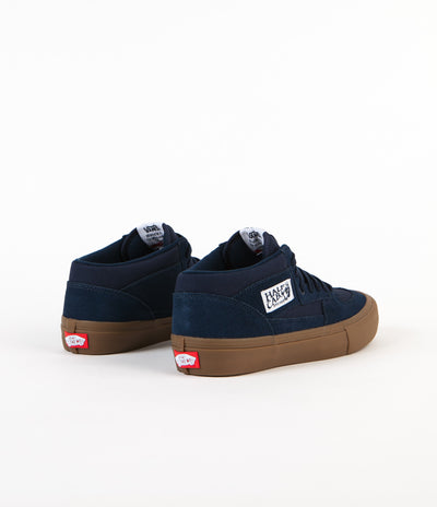 Vans Half Cab Pro Shoes - Navy / Gum