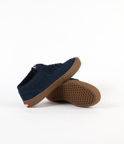Vans Half Cab Pro Shoes - Navy / Gum