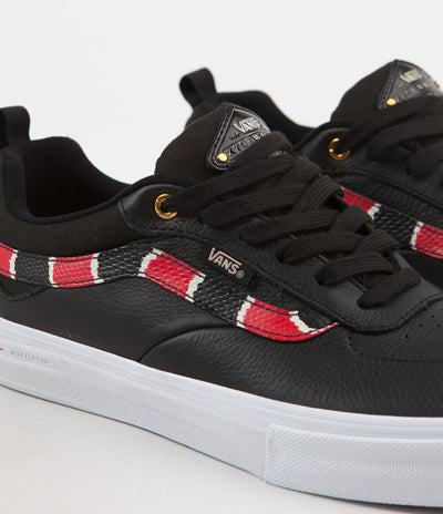 Vans Kyle Walker Pro Shoes Coral Snake Black True White Flatspot
